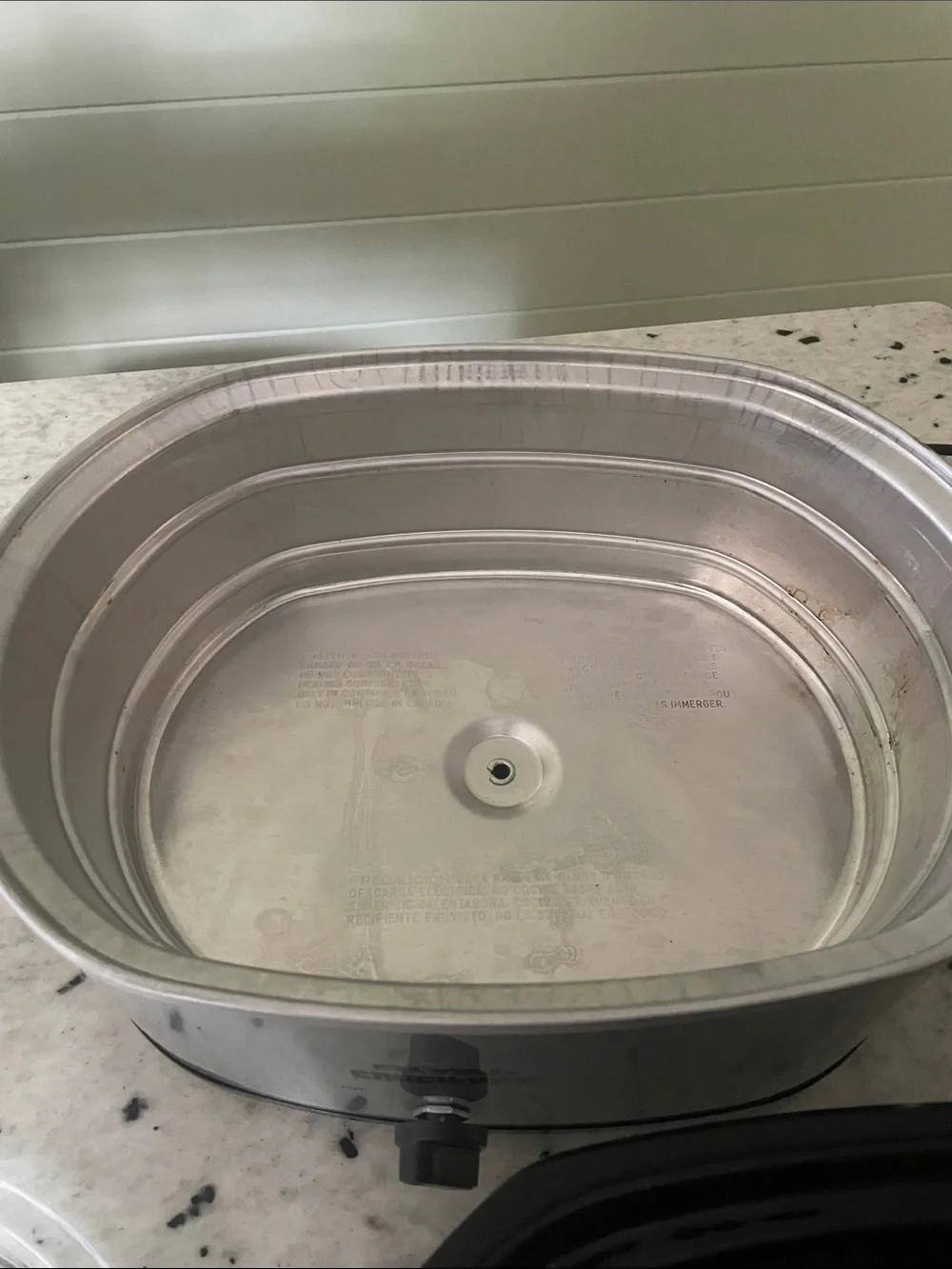 Oval Rival Crock-Pot Stainless Steel Slow Cooker with Glass Lid